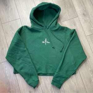 Green Hoodie Sweatshirt